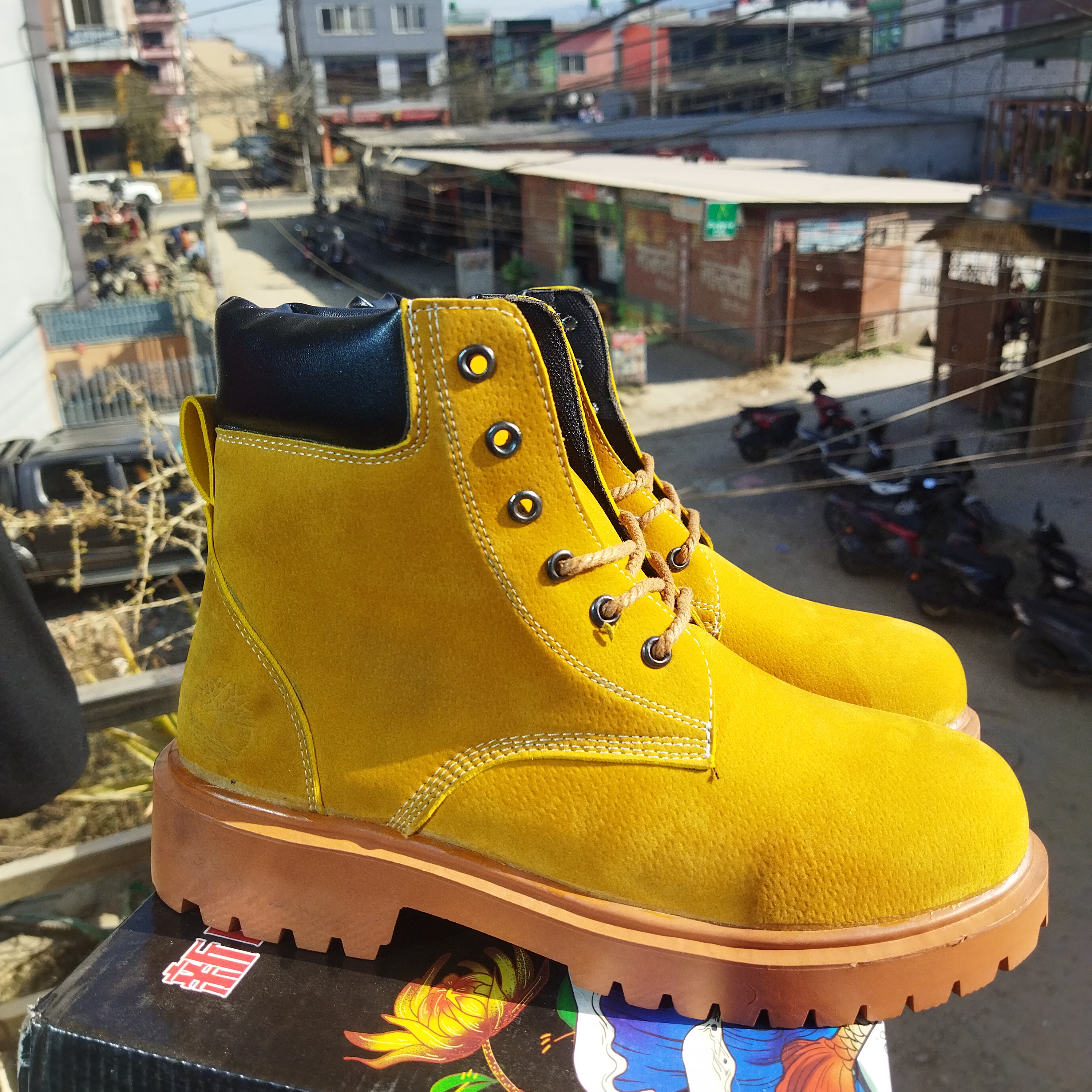 Timberland Men's Lace Up Premium Boots