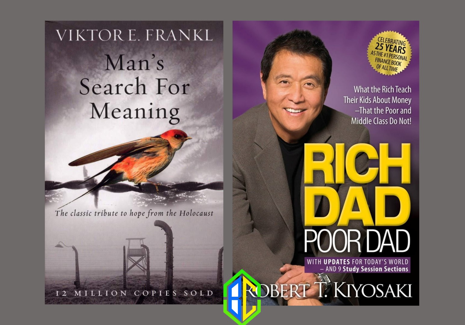 2 Books Set Man's Search for Meaning - Paperback