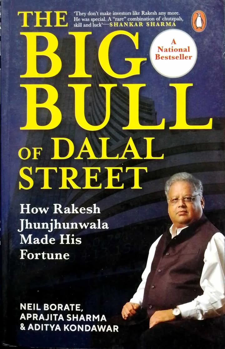 The Big Bull Of Dalal Street - How Rakesh Jhunjhunwala Mad Hid Fortune ( English Paperback) (Paperback)