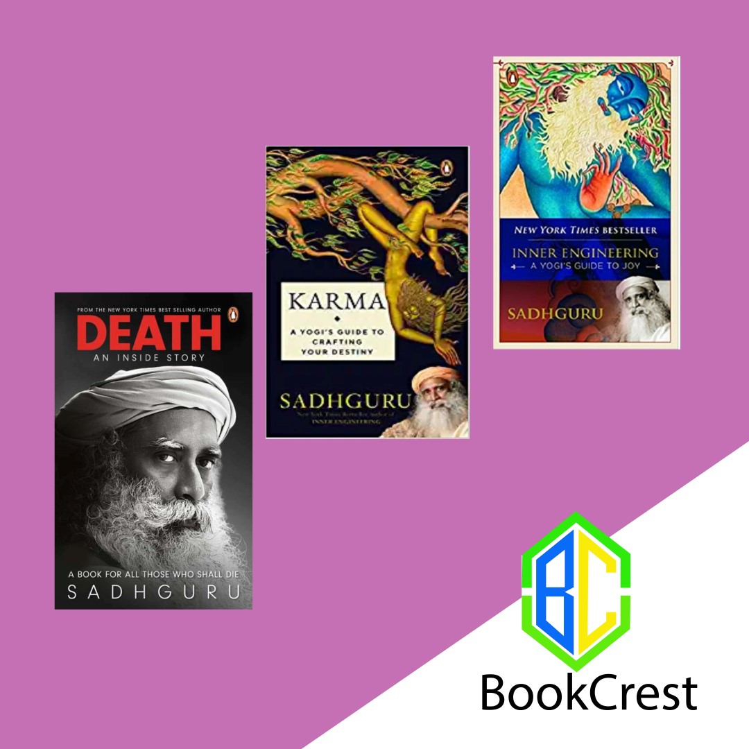 3 book set  (Death, Karma And inner Engineering by Sadguru) (Paperback)