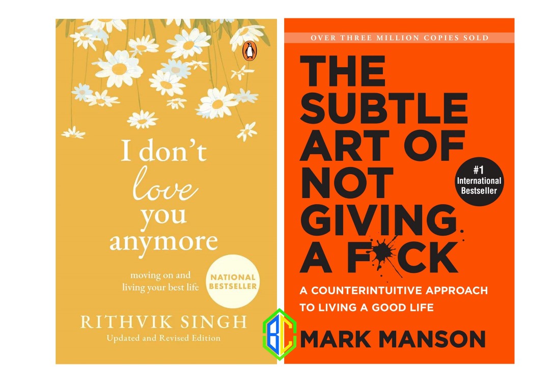 I Don't Love You Anymore and Subtle Art of Not Giving a F*uck (Paperback)