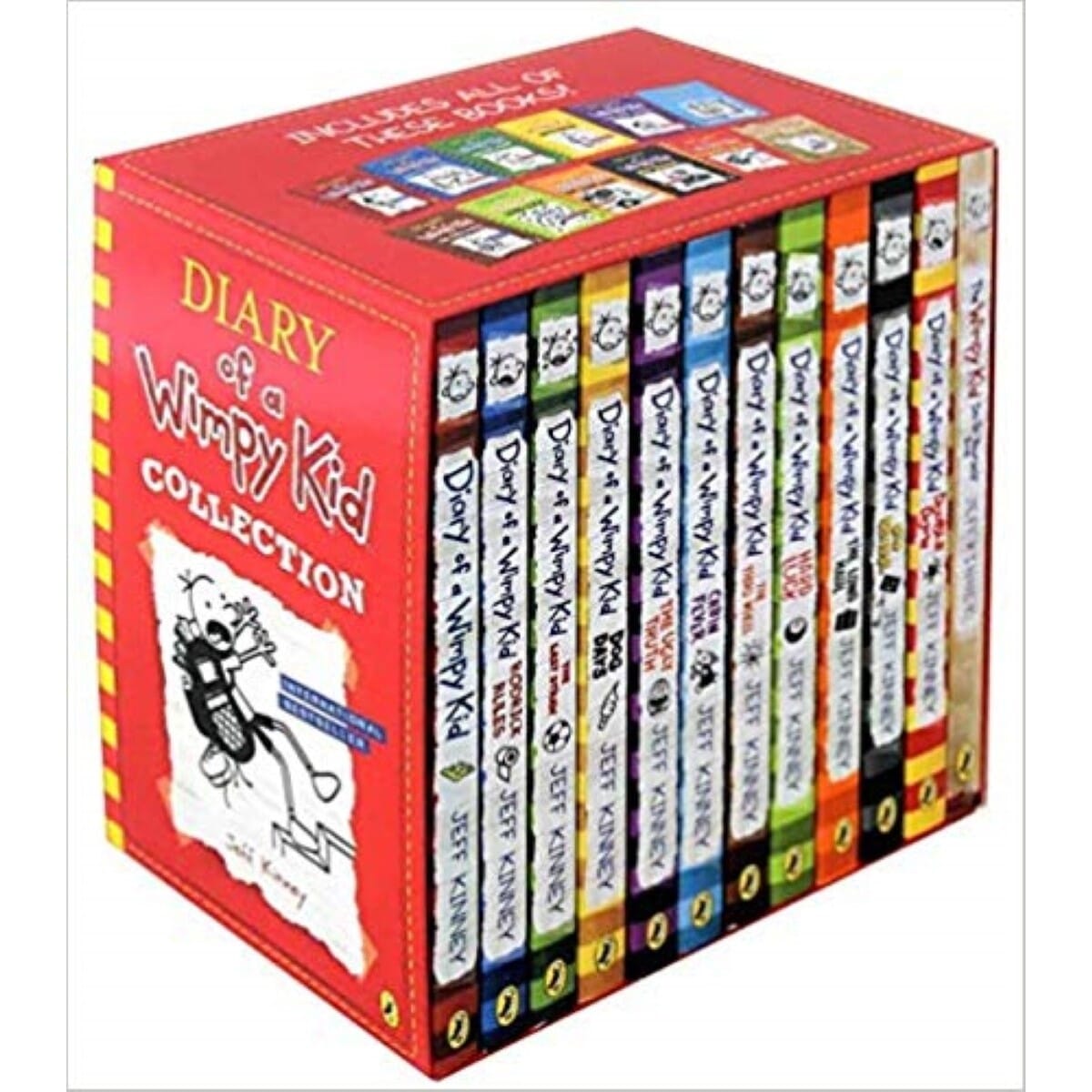 Diary Wimpy Kid 12 Book Collection Jeff Kinney Box Set