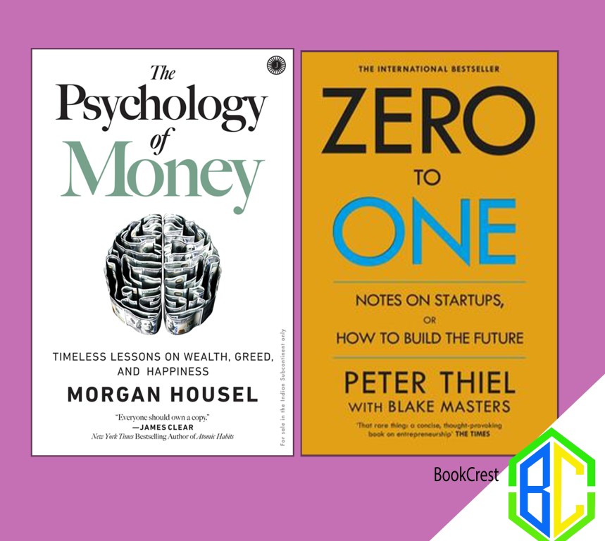 Psychology Money Zero One Morgan Housel Peter Thiel Business Finance Books