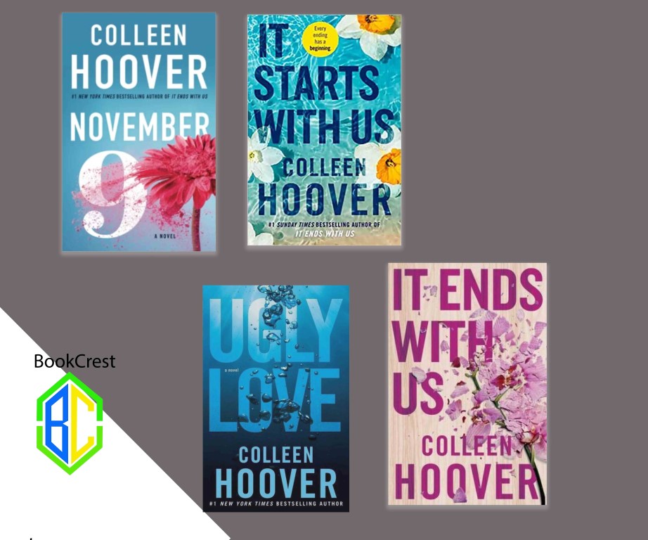 Colleen Hoover 4-Book Set (It Ends With Us, It Starts With Us, November 9, Ugly Love) (Paperback)