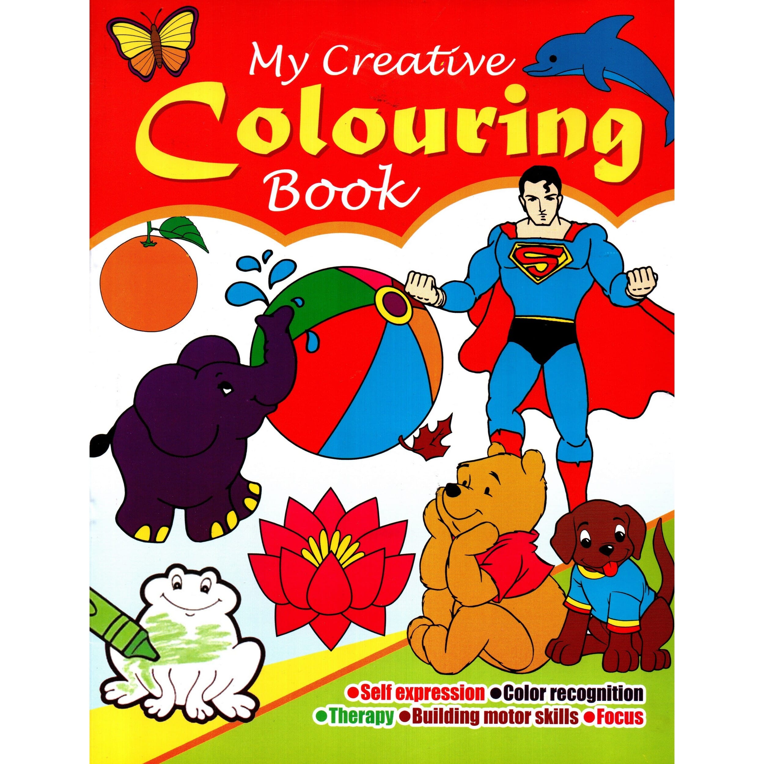My Creative Colouring Book (Paperback)