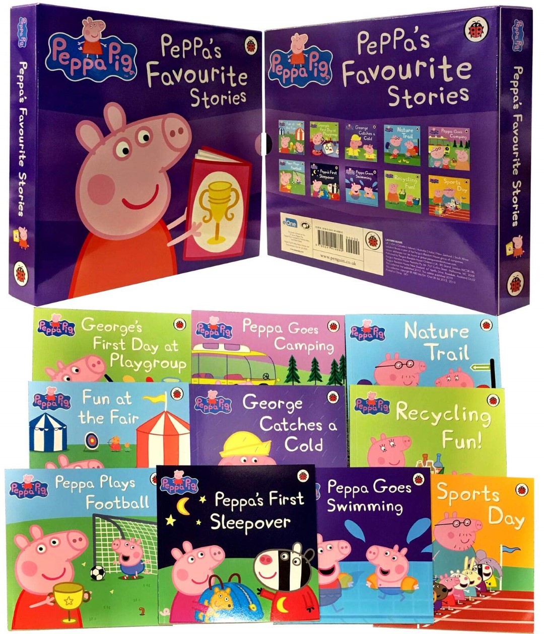 Peppa Pig Favourite Stories 10 Books Collection (Paperback)
