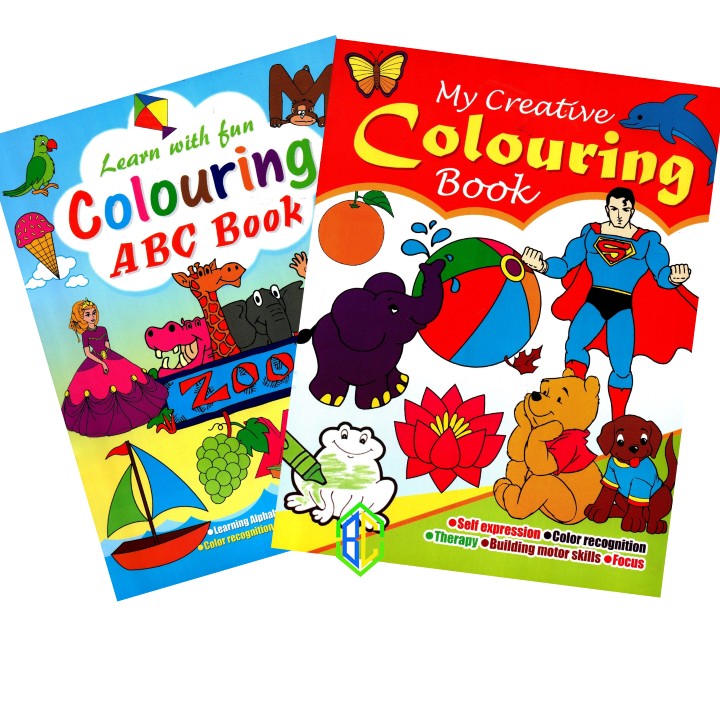 Children Colouring Combo Set (Paperback)