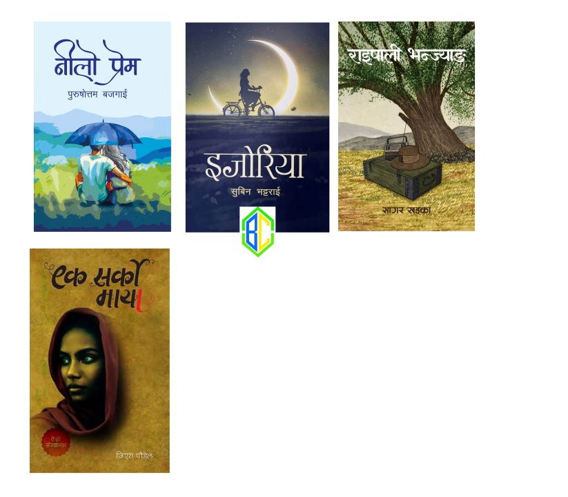 4 Nepali Heart-Touching Novels Set (Paperback)