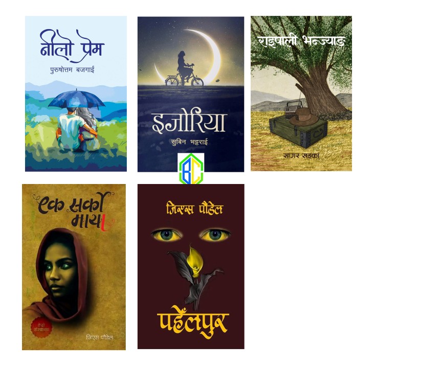 5 Nepali Heart-Touching Novels Set (Paperback)