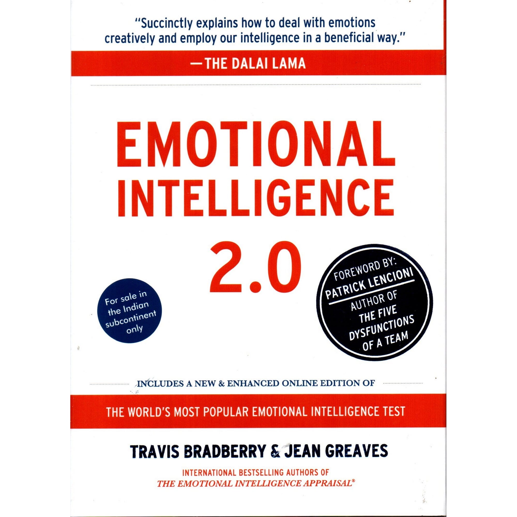 Emotional Intelligence 2.0 By Travis Bradberry & Jean Greaves (Paperback)