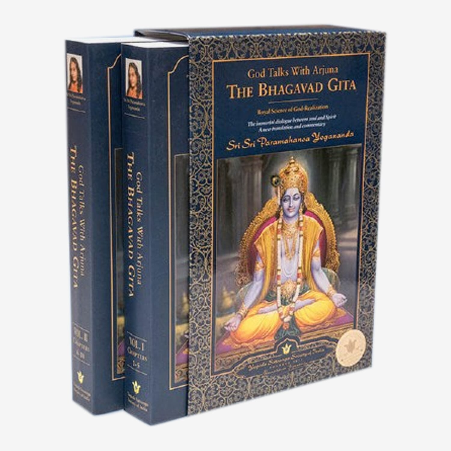 The Bhagavad Gita: God Talks With Arjuna (2-Volume Set) By Paramahansa Yogananda (Paperback)