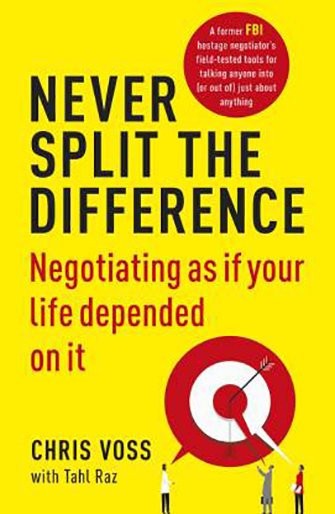 Never Split The Difference By Chris Voss (Paperback)