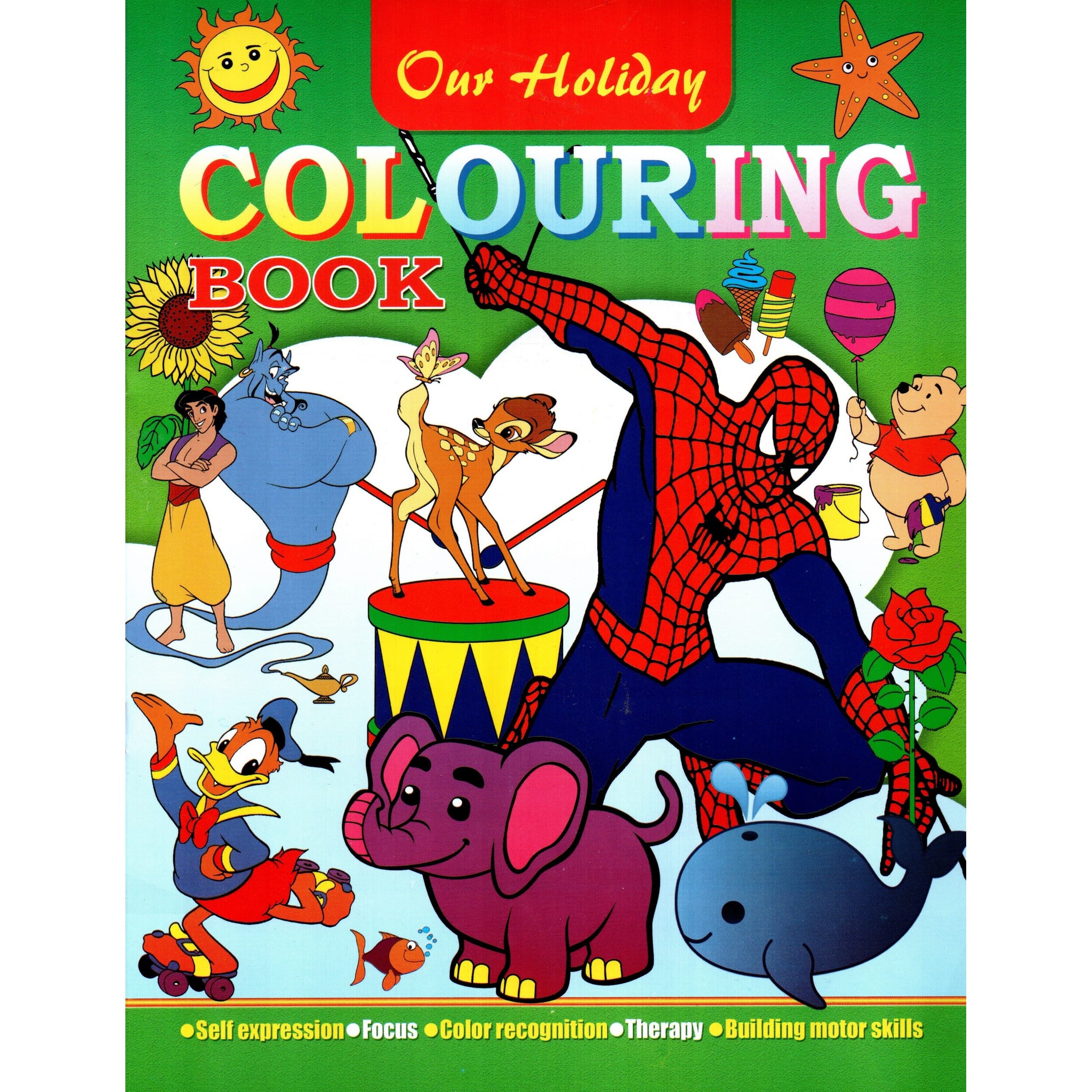 Our Holiday Coloring Book for Children (2-12 Years Age Group, Paperback)