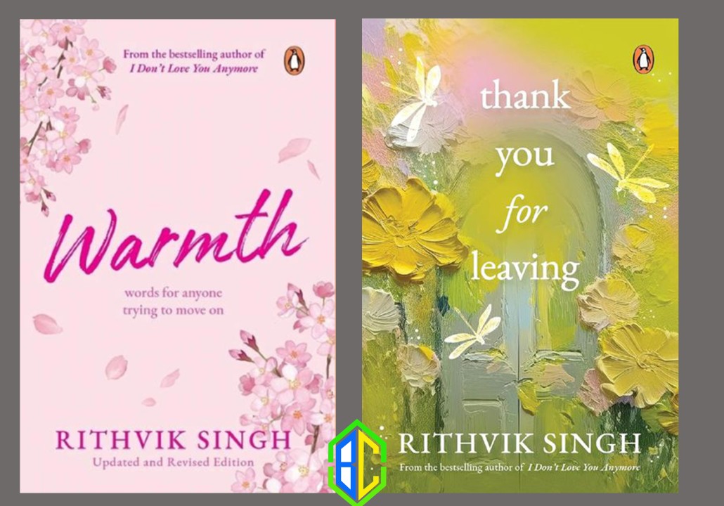 2 Set Books - Thank You for Leaving Me and Warmth By Rithvik Singh
