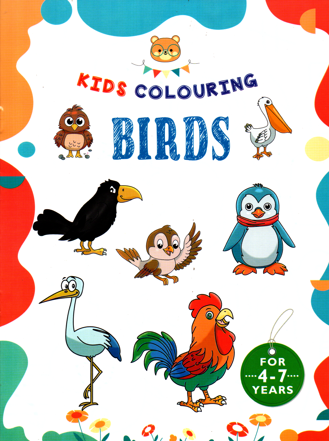 Kids Coloring Birds - Children Books For 4 to 7 Years