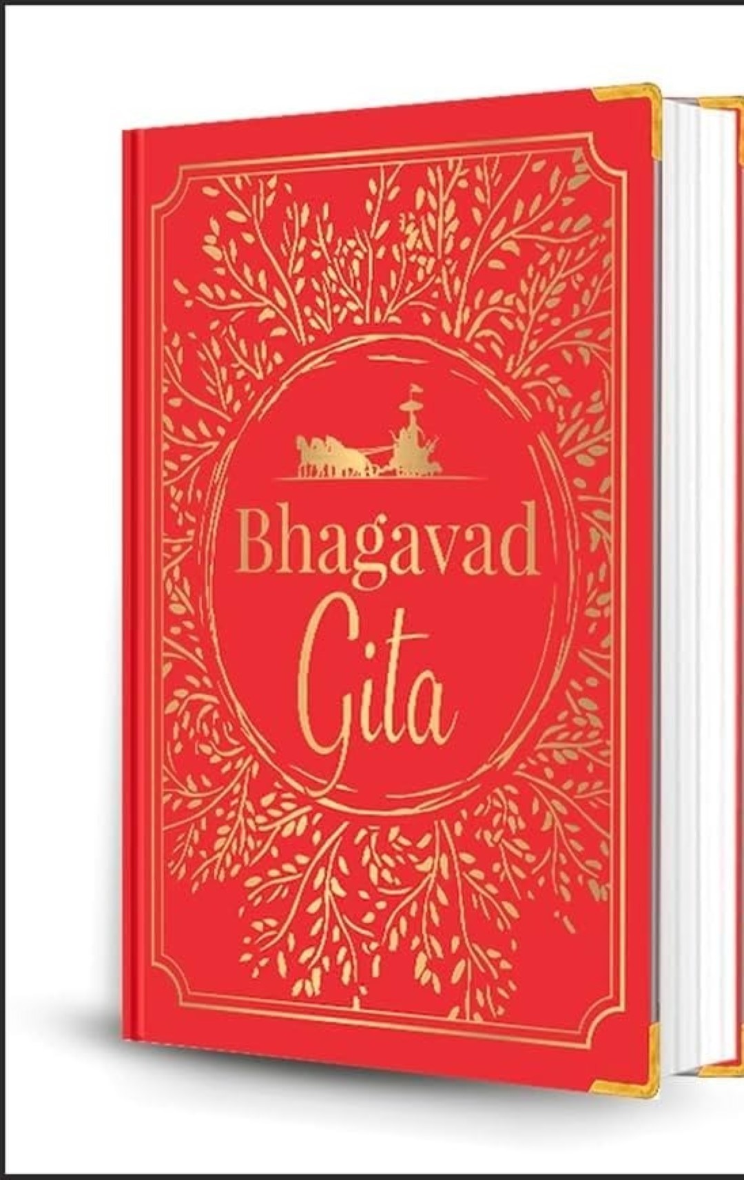 Bhagavad Gita (Deluxe Silk Hardbound, Hardcover)