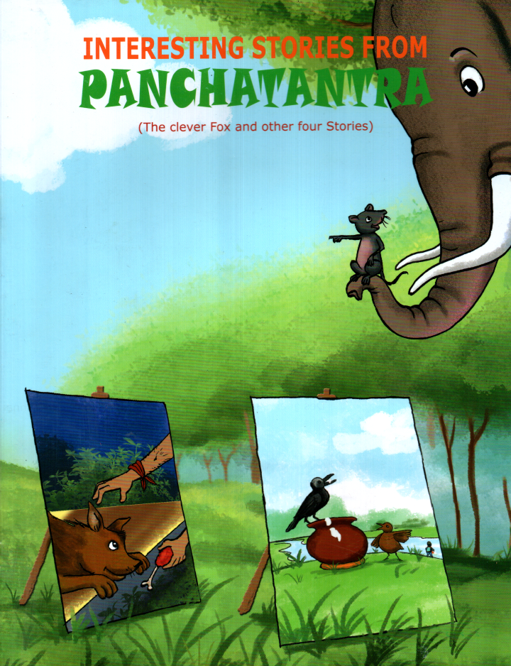 Interesting Stories From Panchatantra (The Clever Fox And Other Four Stories) Children's Book