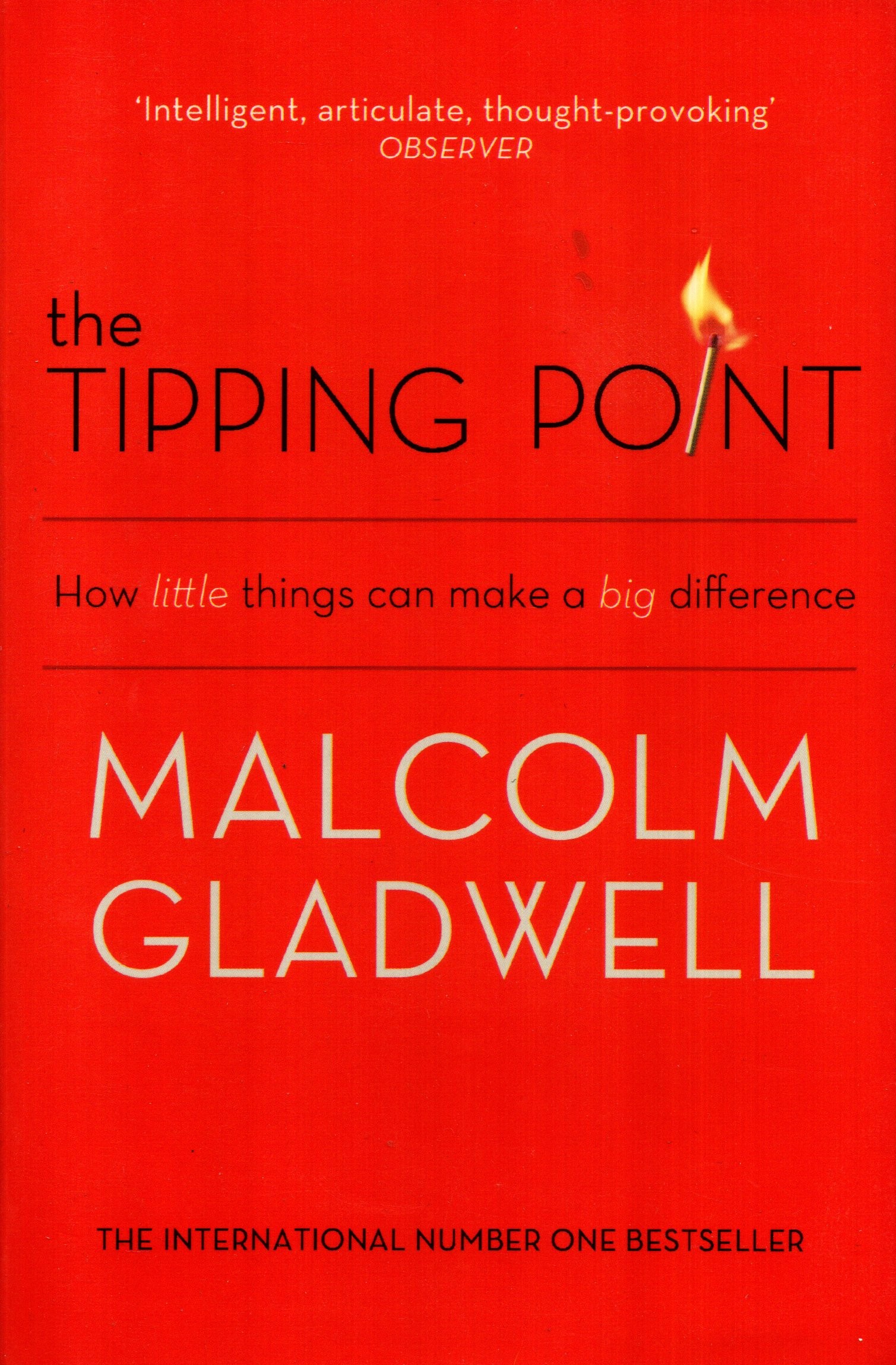 The Tipping Point By Malcolm Gladwell (Paperback)