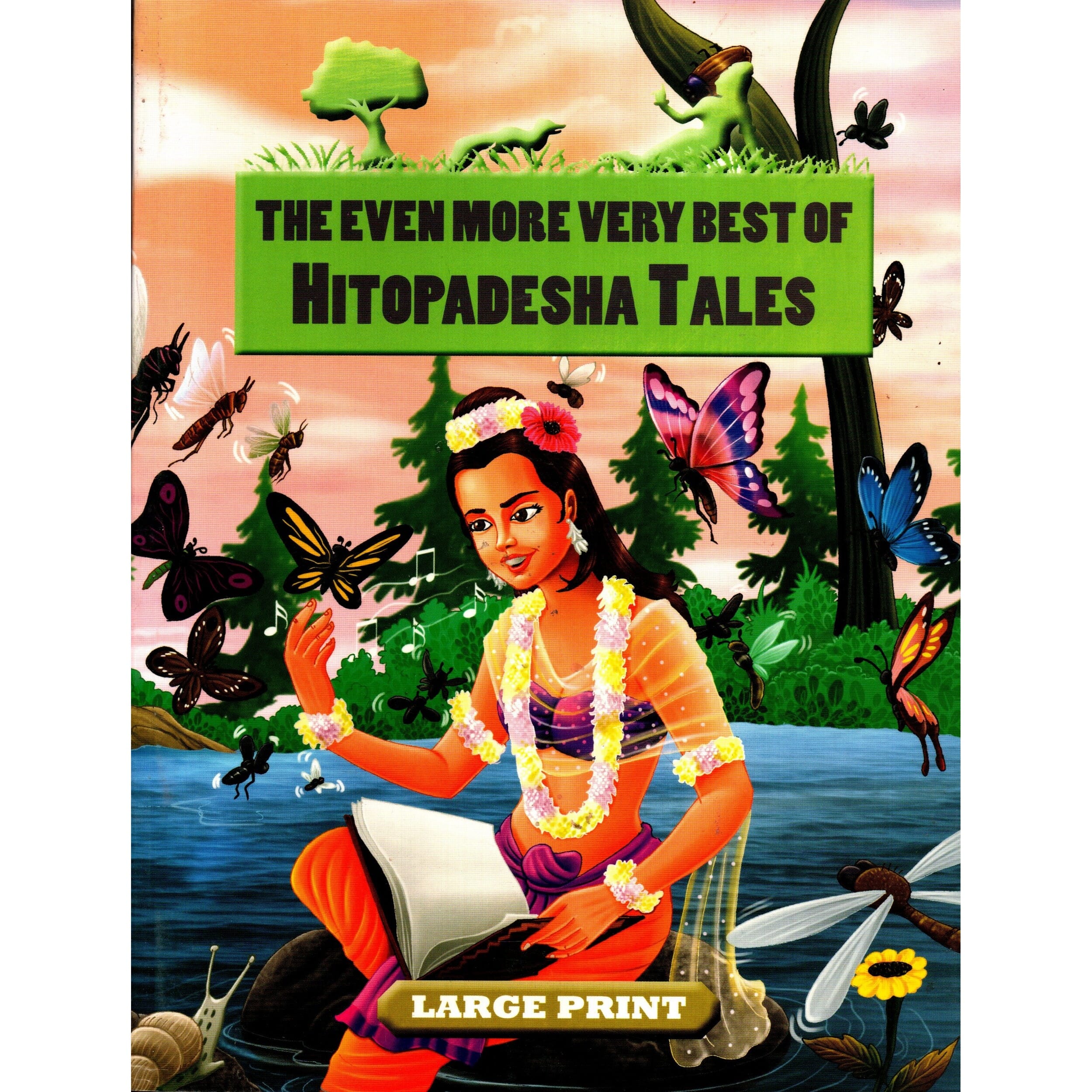 The Even More Very Best of Hitopadesha Tales (Hitopadesha) Paperback - Large Print