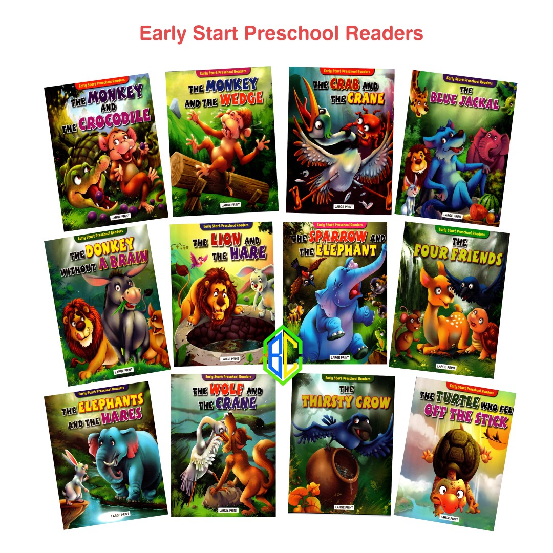 Early Start Preschool Readers (Large Print) for Children