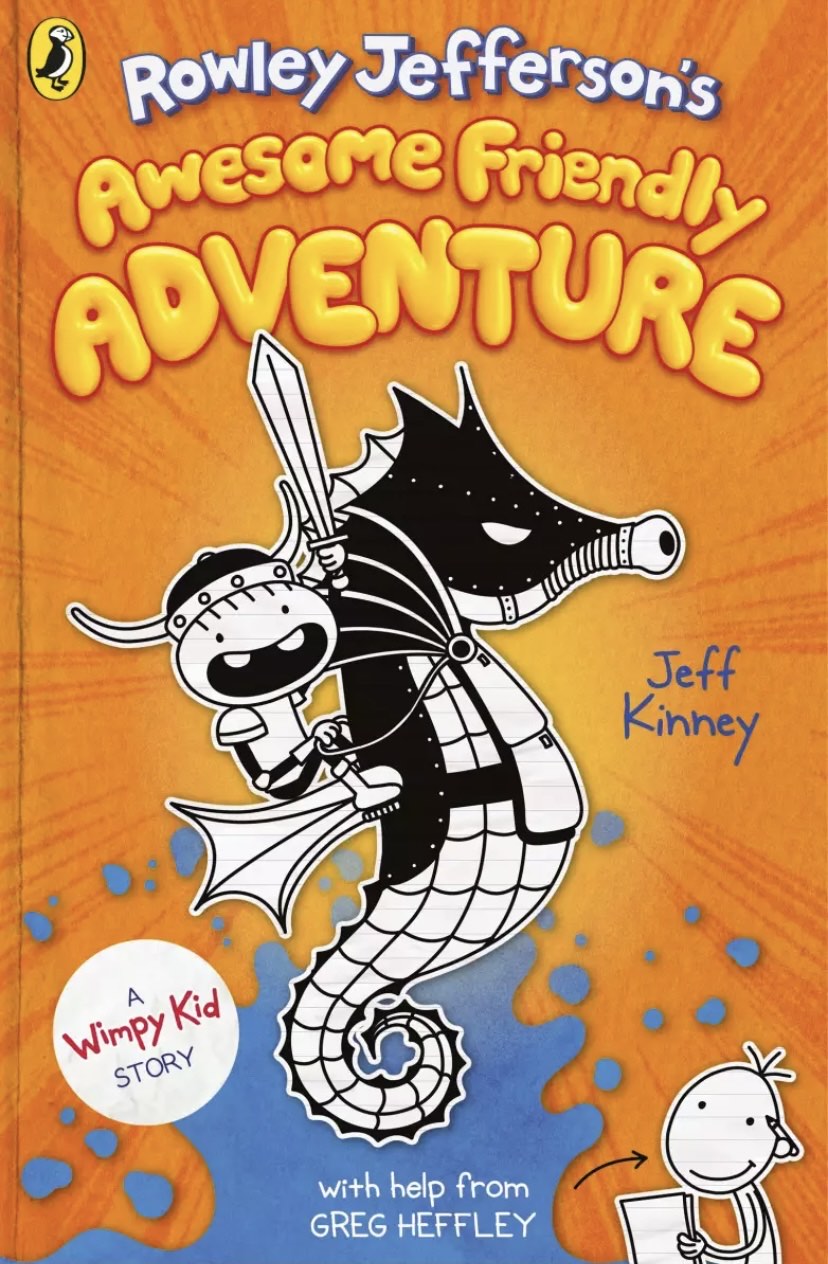 Awesome Friendly Adventure By Jeff Kinney (Diary of A Wimpy Kid Story)