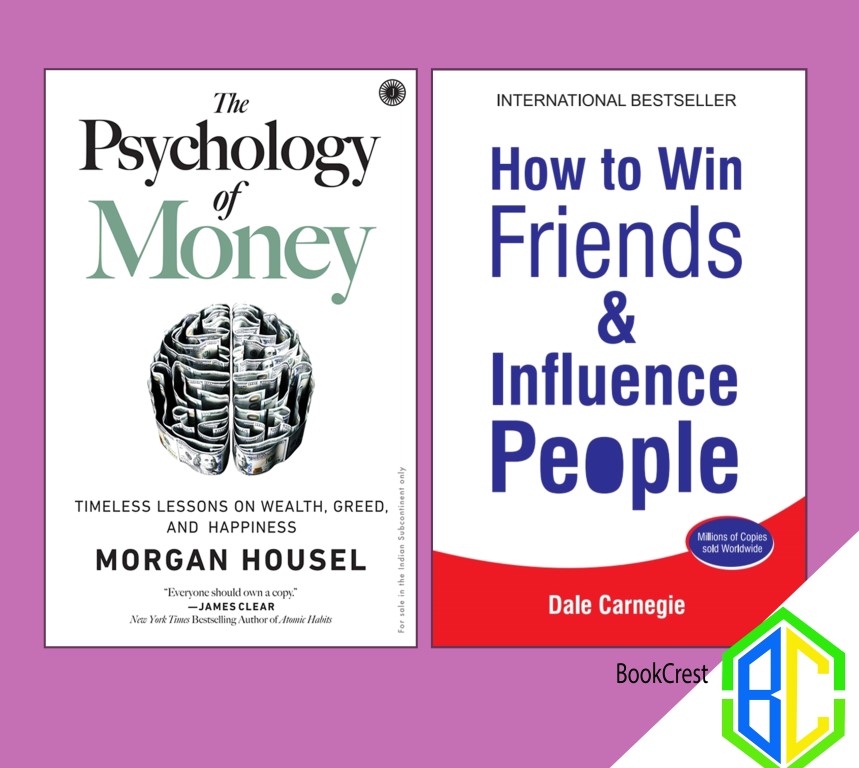 The Psychology of Money by Morgan Housel and How to Win Friends and Influence People by Dale Carnegie