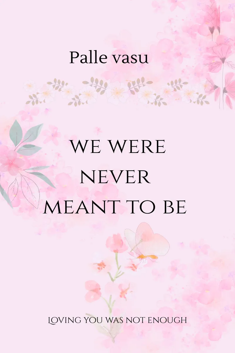 We Were Never Meant To Be: Loving You Was Not Enough By Palle Vasu