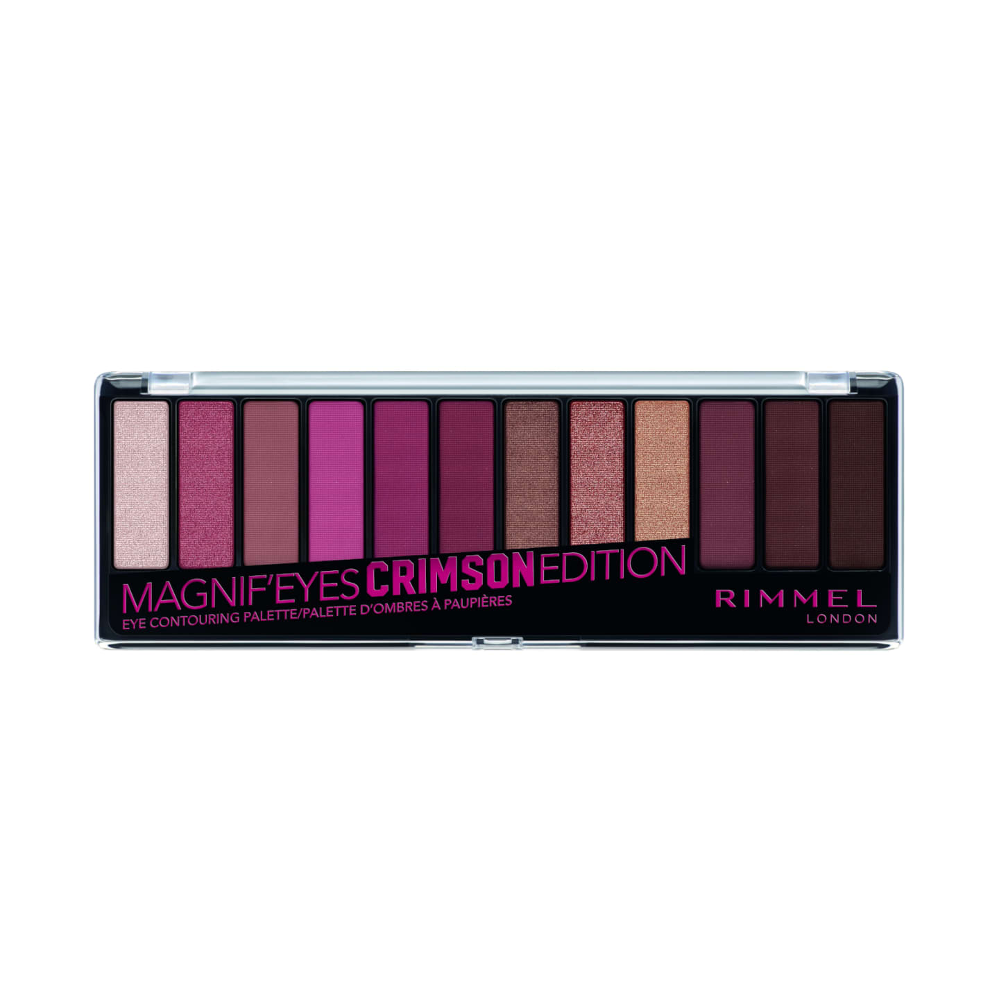Rimmel London Eyeshadow Palette Crimson Edition - 14.2g
