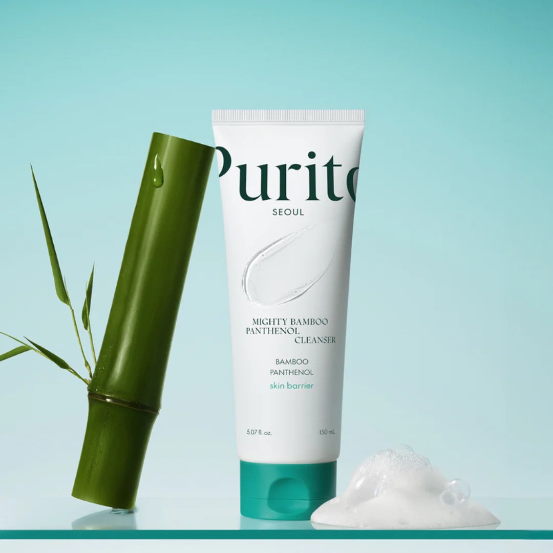 Purito Mighty Bamboo Panthenol Cleanser Face Wash - 150ml