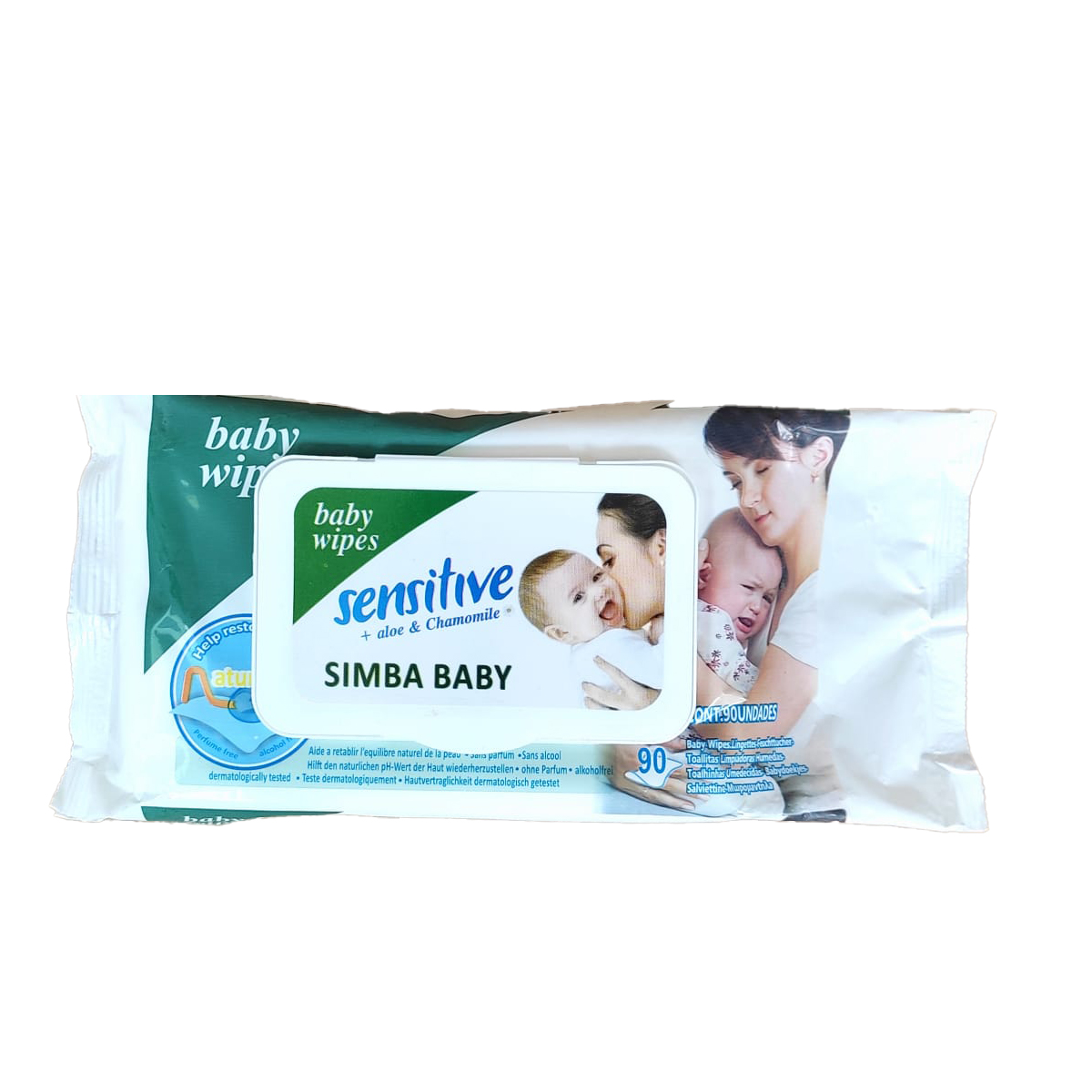 Simba Baby Sensitive Baby Wipes - 90pcs