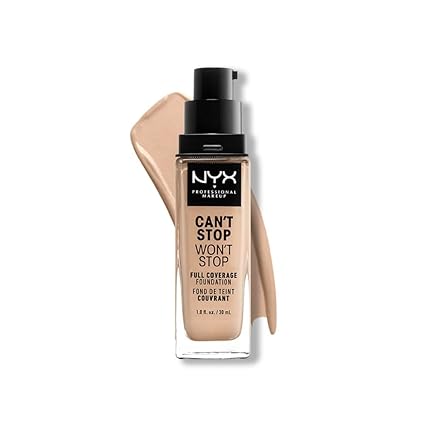 Nyx Professional Makeup Can't Stop Won't Stop Foundation Vanilla - 30ml