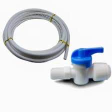 RO On Off Valve 5 Meter Pipe Set - White