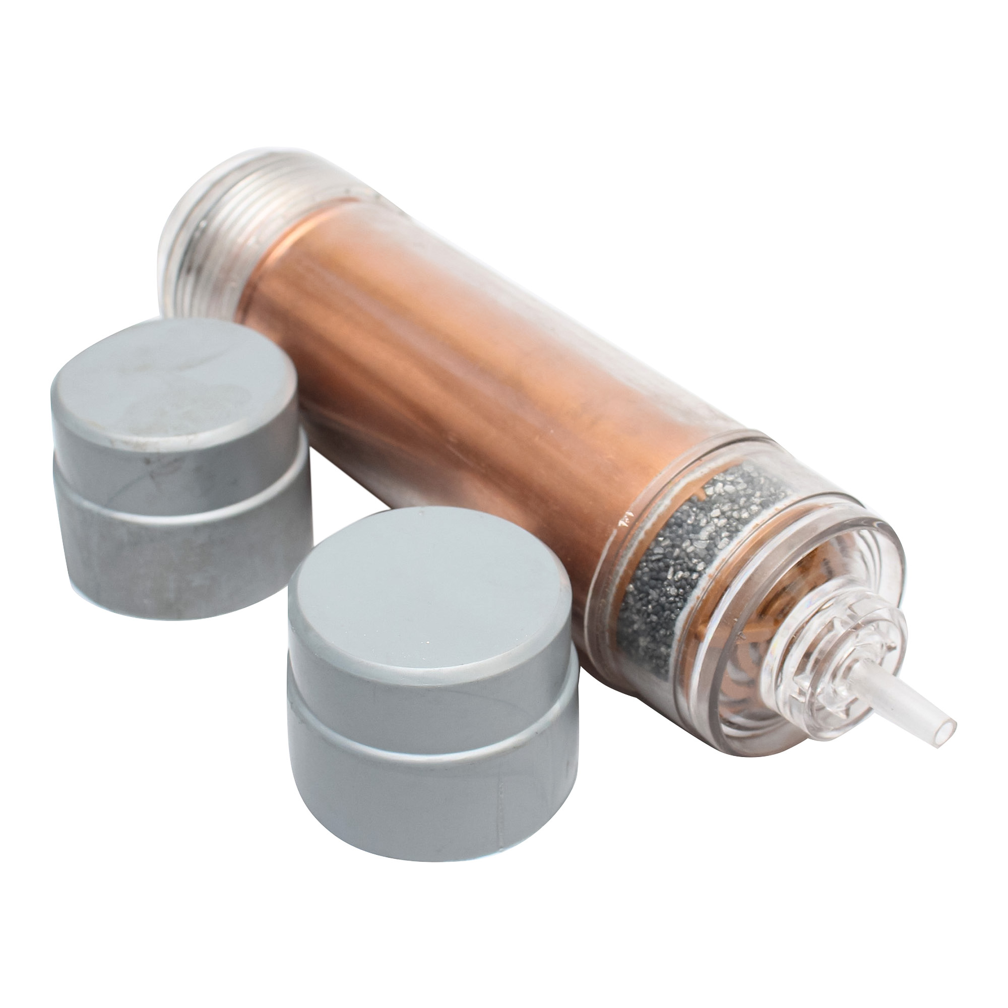 Active Copper Mineral Enriched Water Filter Cartridge - Silver