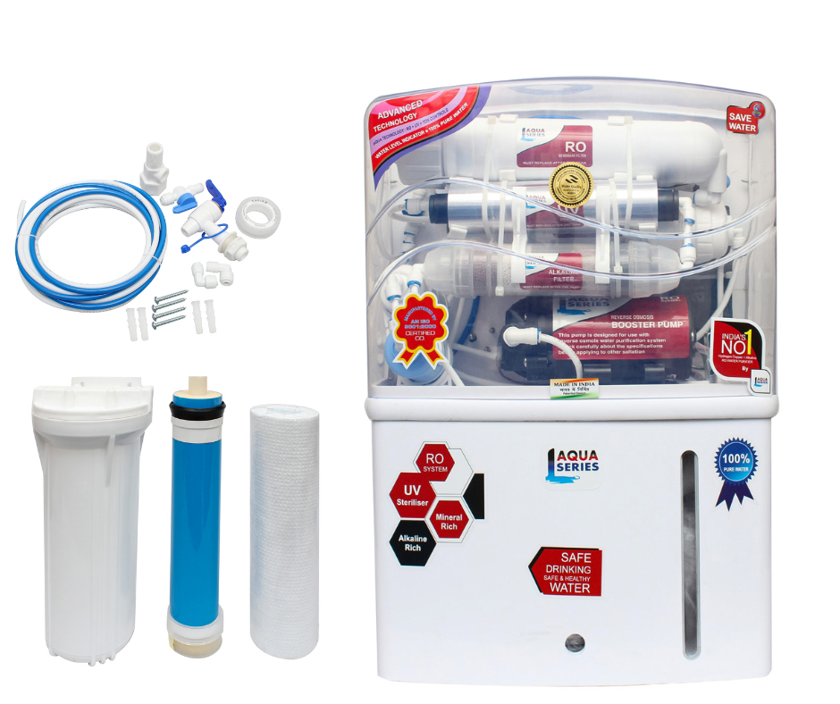Aqua Series RO Water Purifier 12 LPH - White