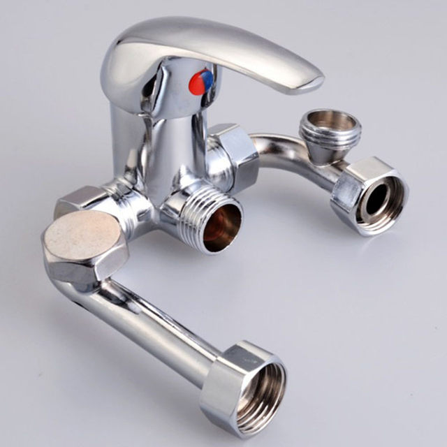 Hot & Cold Water Mixing Valve - Silver