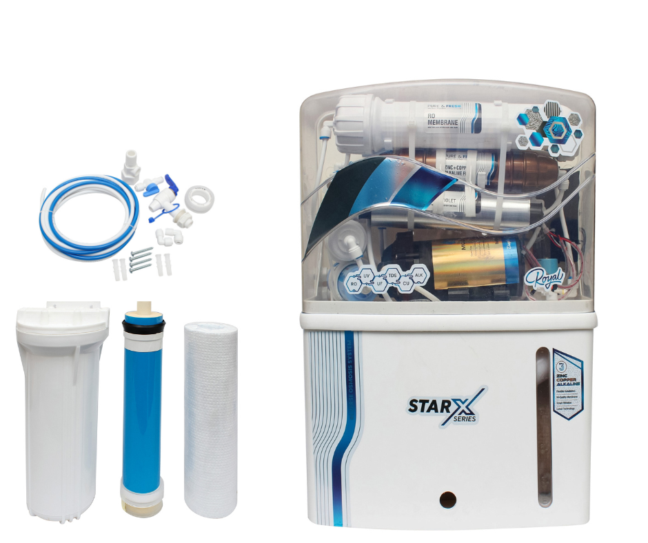 Royal Star Series RO Water Purifier 12 LPH - Off White