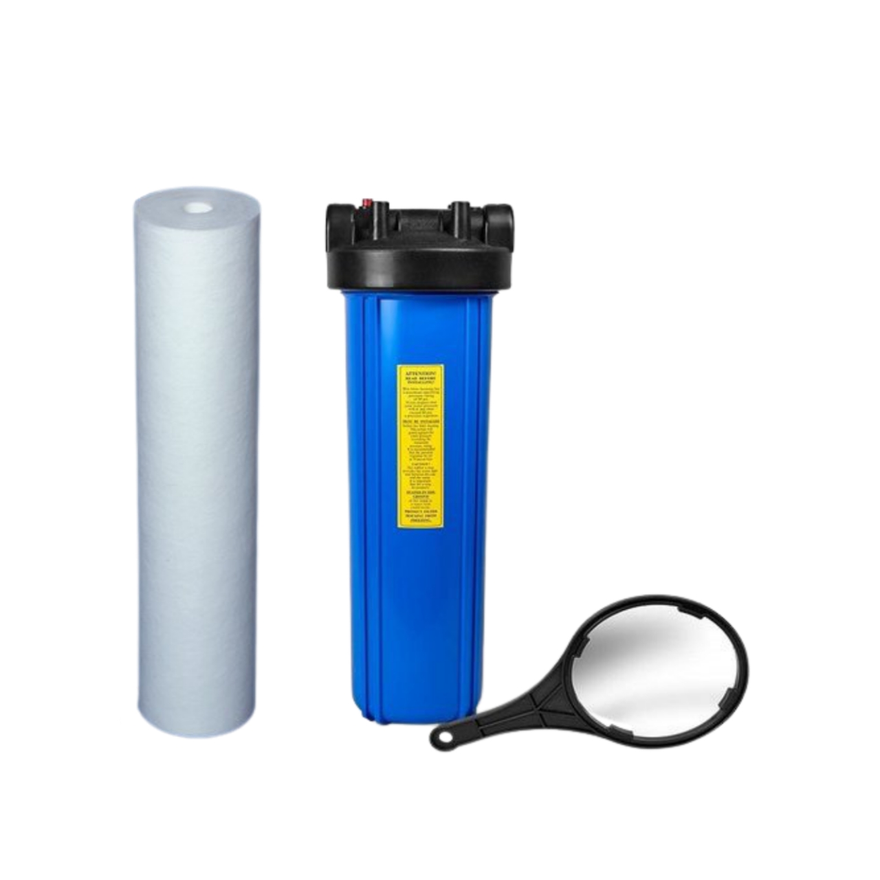 Jumbo Big Blue Water Filter Housing 20 Inch - Blue
