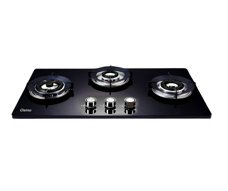 Osmo 3D Flame Hob & Cooker Top - Black