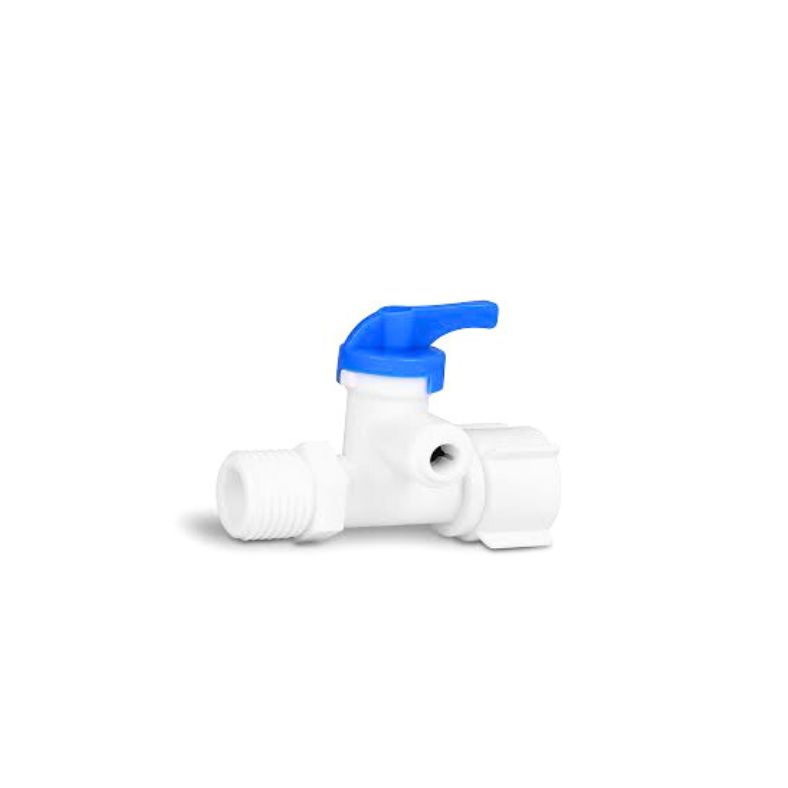 3/4 RO Three Way On/Off Valve Set - White