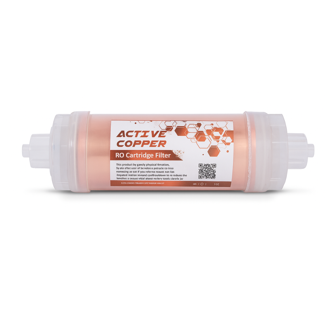 4 Inch Copper Filter Cartridge - Grey