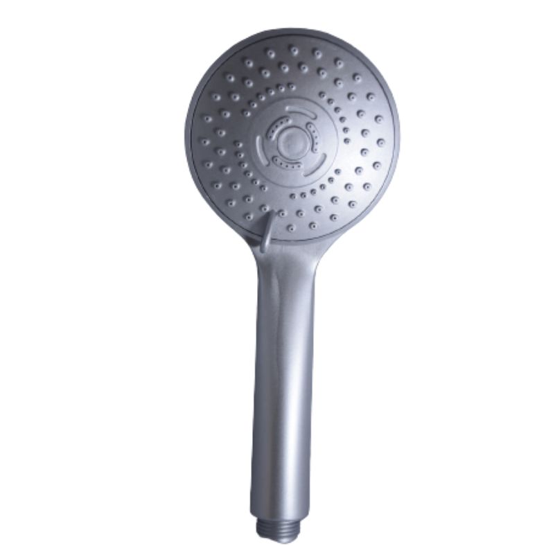 Water Saving & Pressure Booster Shower Head - Grey