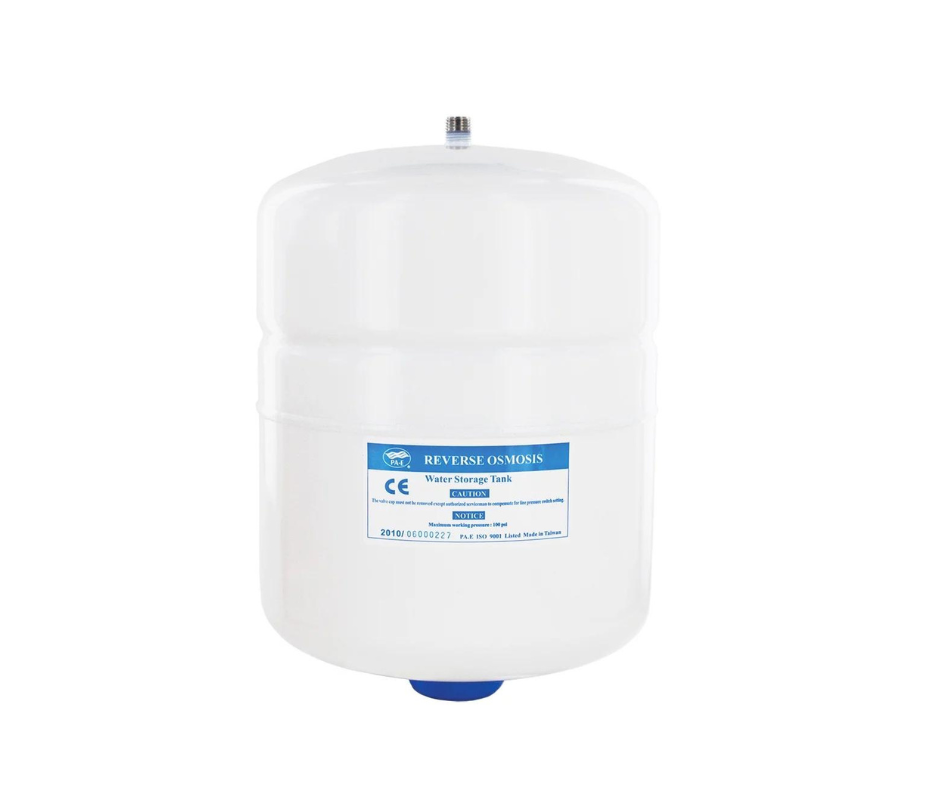 Reverse Osmosis Water Storage Tank 4 Gallon Capacity - White