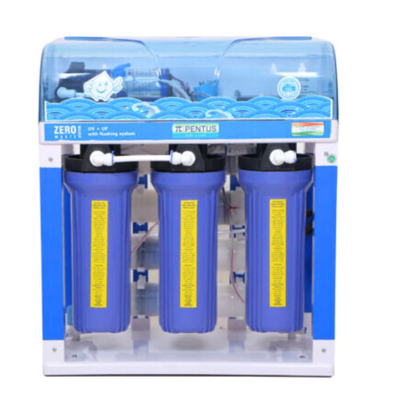 Zero Waste UV + UF Water Purifier 100 LPH - Blue
