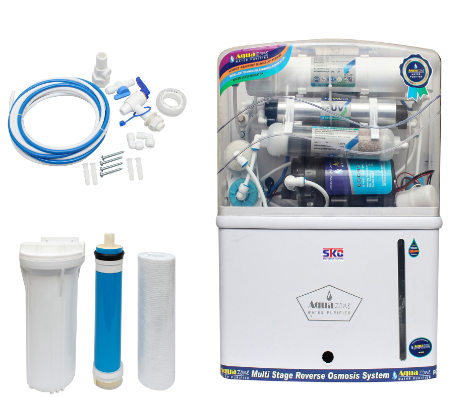 Aqua Zone Water Purifier 12 LPH - Off White