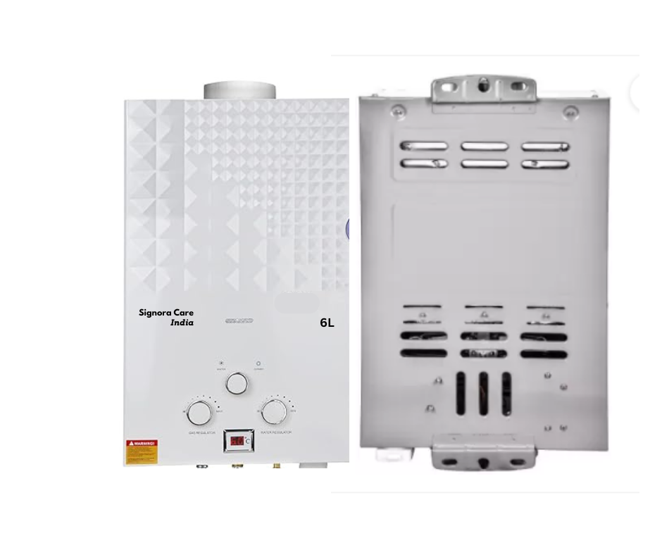 Goenka Latest Design Gas Geyser - White