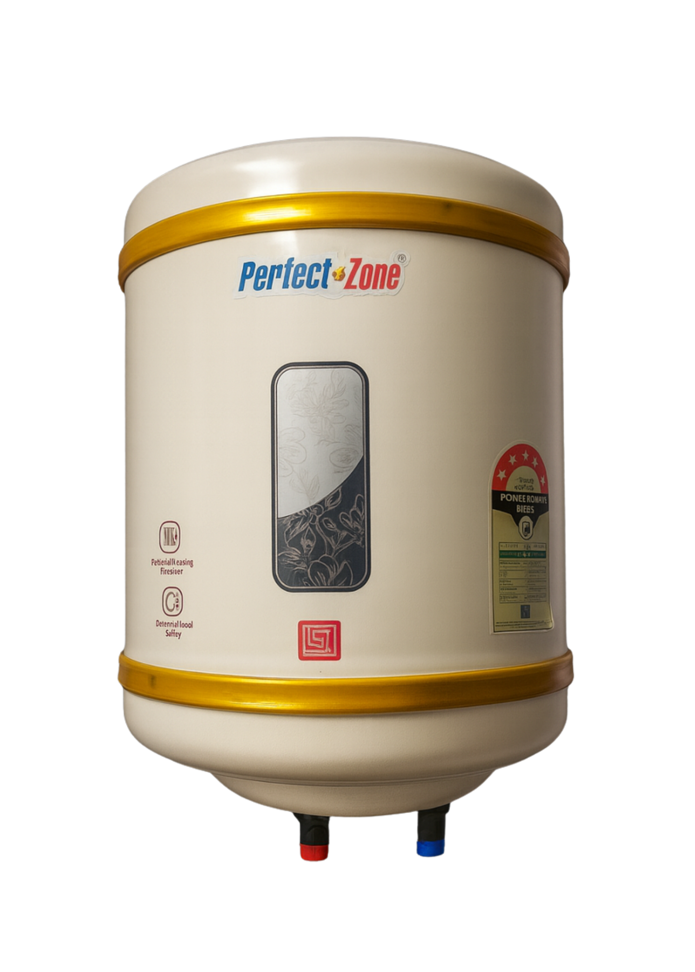 Electric Water Geyser - White