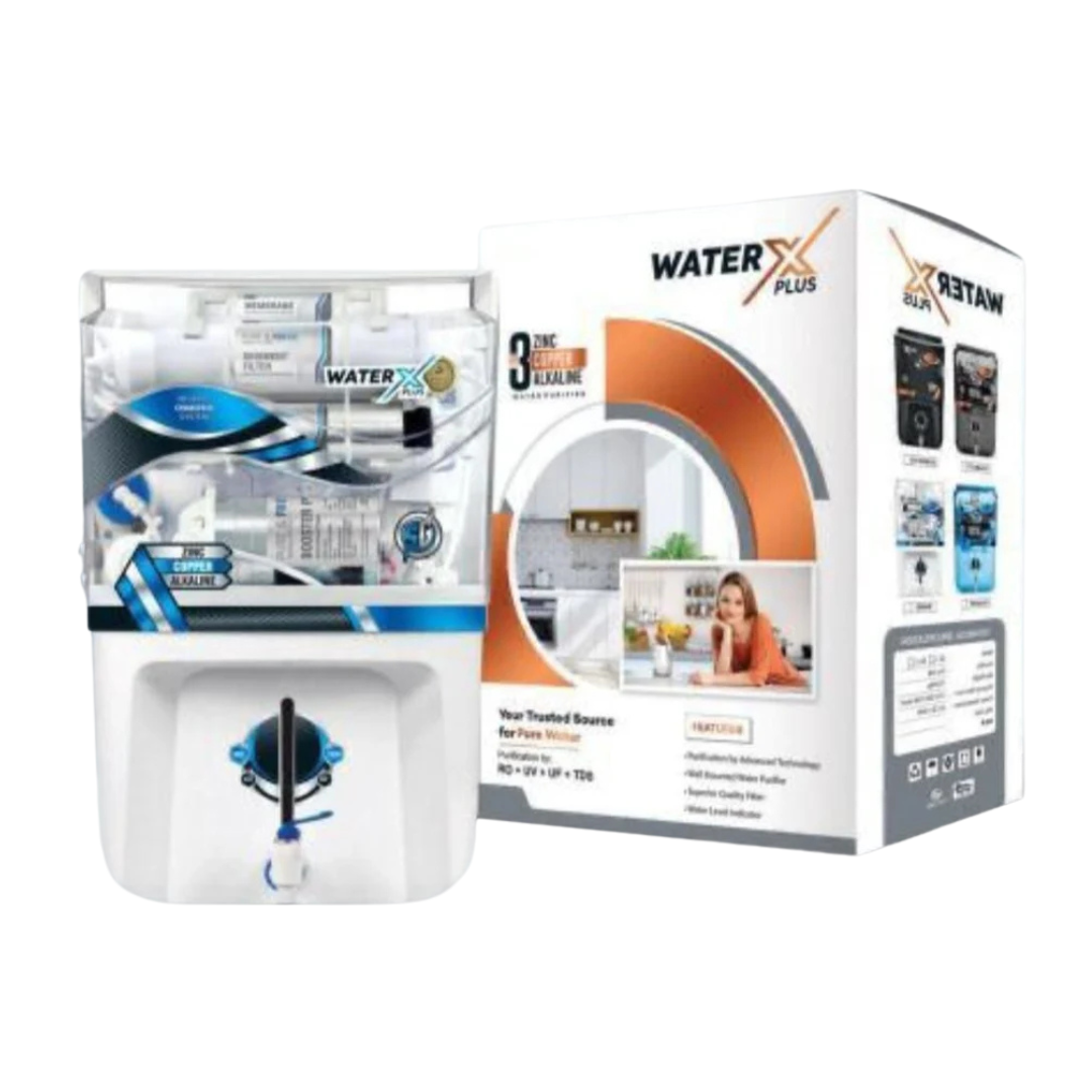 WaterX Plus Water Purifier 12 LPH - White