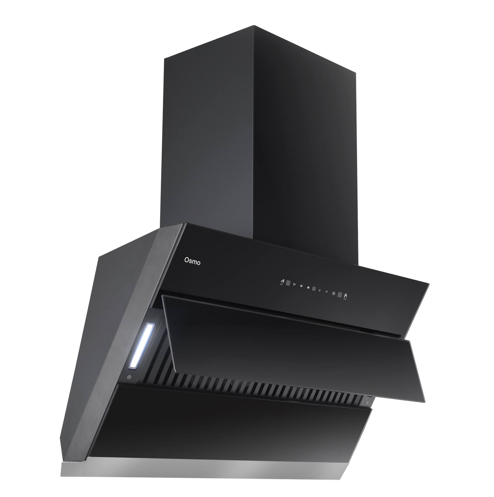 Osmo Vertigo Auto Clean Chimney 90cm - Black