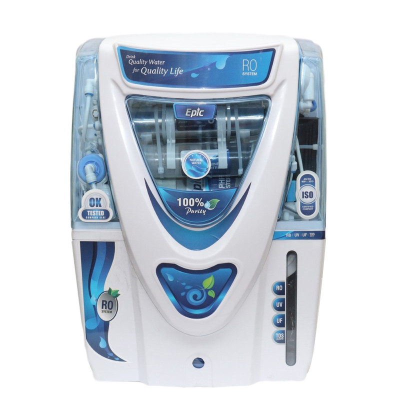 Omega Epic Ro System Water Purifier -  12 ltr White
