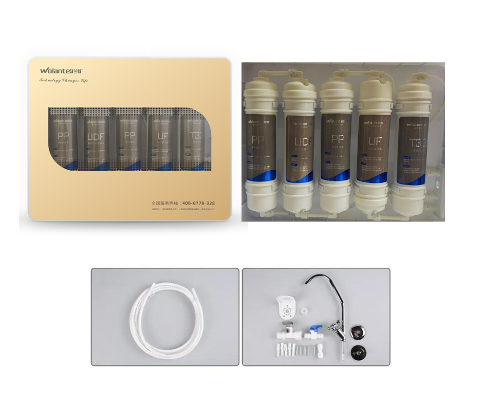 5 Stage Ultra Filtration Water Purifier 50 LPH - Gold